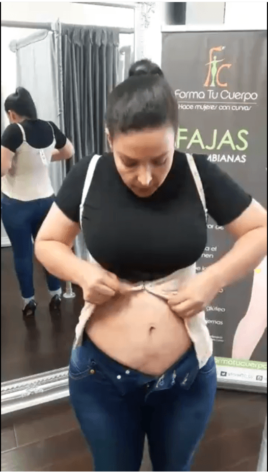 Faja para moldear la cintura: un giro de 180°